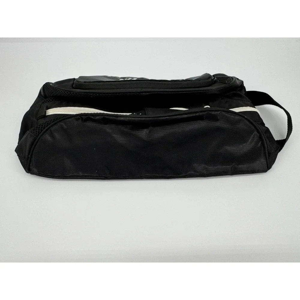 Nike Shoe Bag Sneaker Storage Travel Case Black Zip Athletic Gym Cleat Bag
